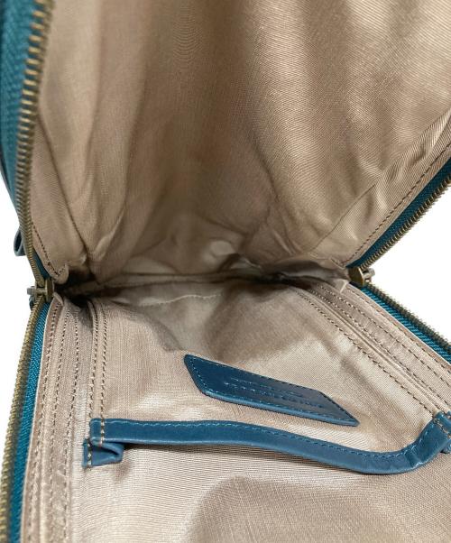 MOTHERHOUSE（マザーハウス）MOTHERHOUSE (マザーハウス) レザーワンショルダーバッグ ネイビーの古着・服飾アイテム