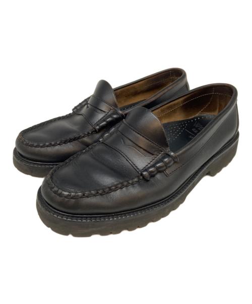 Weejuns（ウィージャン）WEEJUNS (ウィージャン) SHIPS (シップス) ローファー ブラック サイズ:UK7.5の古着・服飾アイテム