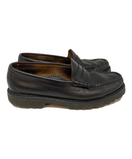 Weejuns（ウィージャン）WEEJUNS (ウィージャン) SHIPS (シップス) ローファー ブラック サイズ:UK7.5の古着・服飾アイテム