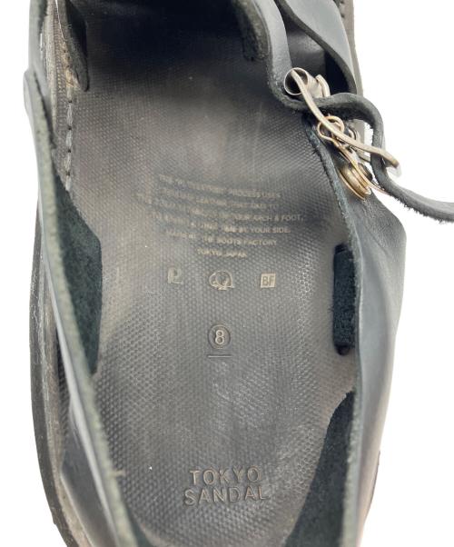 TOKYO SANDALS（トウキョウサンダル）TOKYO SANDALS (トウキョウサンダル) GURKA SANDAL ブラック サイズ:8の古着・服飾アイテム