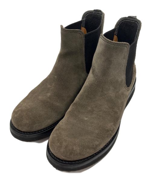 ROLLING DUB TRIO（ローリングダブトリオ）ROLLING DUB TRIO (ローリングダブトリオ) スウェードサイドゴアブーツ グレー サイズ:7Hの古着・服飾アイテム