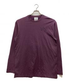 Y-3（ワイスリー）の古着「M CL C LS TEE/ロングＴシャツ」｜ボルドー