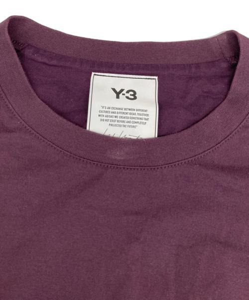 Y-3（ワイスリー）Y-3 (ワイスリー) M CL C LS TEE/ロングＴシャツ ボルドー サイズ:Ｍの古着・服飾アイテム