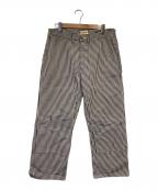 SUGAR CANEシュガーケーン）の古着「HICKORY STRIPE WORK PANTS（ヒッコリーストライプ ワークパンツ）」｜ネイビー