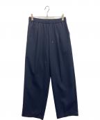 SLOBE IENAスローブ イエナ）の古着「ダブルクロスイージードロストテーパード」｜ネイビー