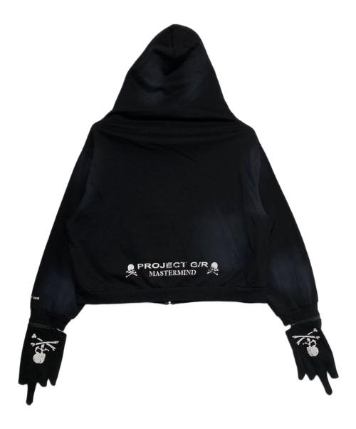 Mastermind（マスターマインド）MASTERMIND (マスターマインド) PROJECT G/R (プロジェクト ジーアール) ZYGON HOODED ZIP-UP ブラック サイズ:3の古着・服飾アイテム