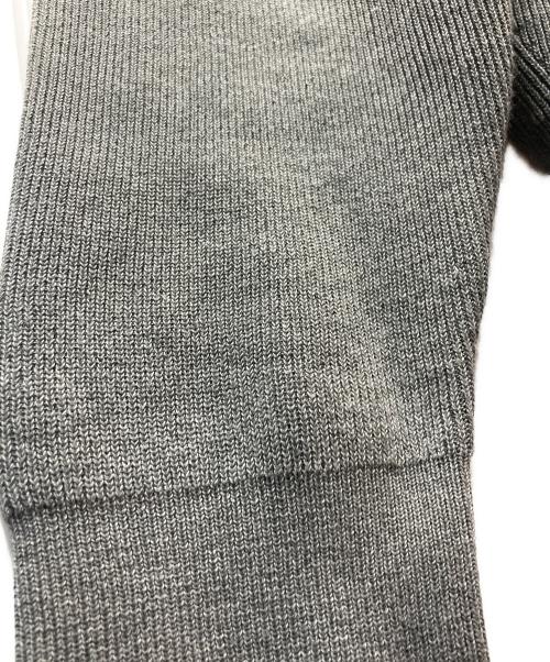 UNITED ARROWS（ユナイテッドアローズ）UNITED ARROWS (ユナイテッドアローズ) ジップカーディガン グレー サイズ:46の古着・服飾アイテム