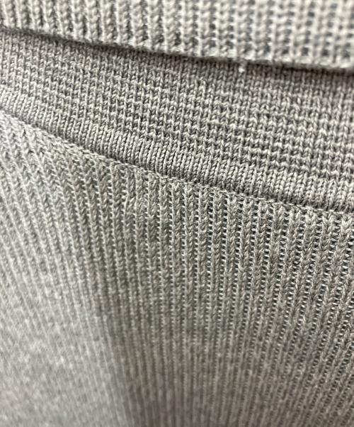 UNITED ARROWS（ユナイテッドアローズ）UNITED ARROWS (ユナイテッドアローズ) ジップカーディガン グレー サイズ:46の古着・服飾アイテム