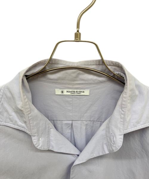 MAATEE&SONS（マーティーアンドサンズ）MAATEE&SONS (マーティーアンドサンズ) LIAN 強撚ZZブロード ブルー サイズ:3の古着・服飾アイテム