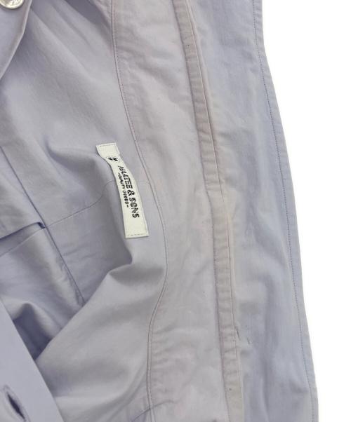 MAATEE&SONS（マーティーアンドサンズ）MAATEE&SONS (マーティーアンドサンズ) LIAN 強撚ZZブロード ブルー サイズ:3の古着・服飾アイテム