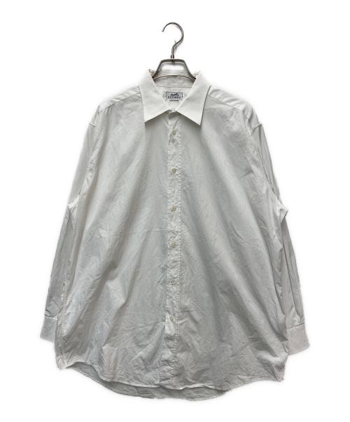 HERMES（エルメス）HERMES (エルメス) HERMESセリエボタンシャツ ホワイト サイズ:SIZE 43の古着・服飾アイテム