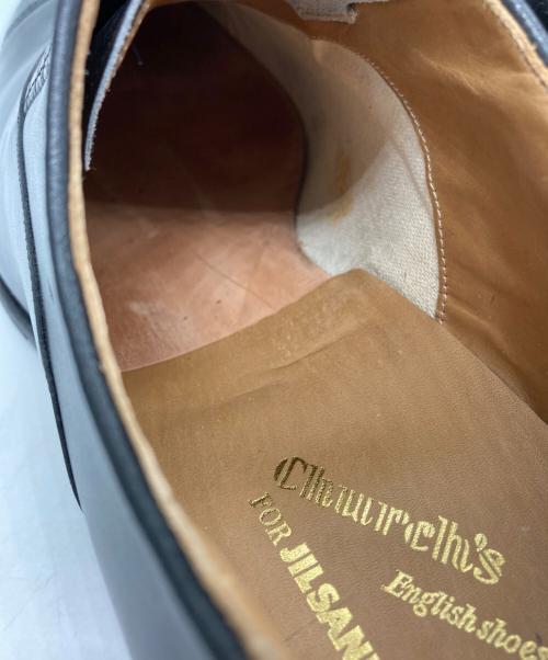 JIL SANDER（ジルサンダー）JIL SANDER (ジルサンダー) Church’s (チャーチ) Crocodile Combination Leather Shoes ブラック サイズ:-の古着・服飾アイテム