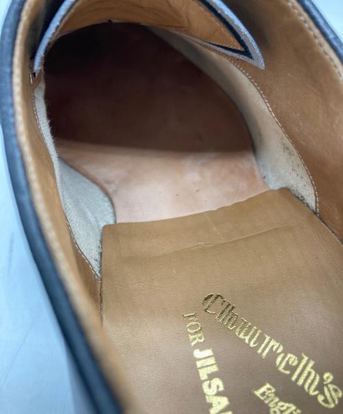 JIL SANDER（ジルサンダー）JIL SANDER (ジルサンダー) Church’s (チャーチ) Crocodile Combination Leather Shoes ブラック サイズ:-の古着・服飾アイテム