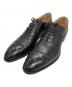 JIL SANDER（ジルサンダー）の古着「Crocodile Combination Leather Shoes」｜ブラック