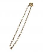 JULYNINEジュライナイン）の古着「チェーンネックレス」｜ゴールド