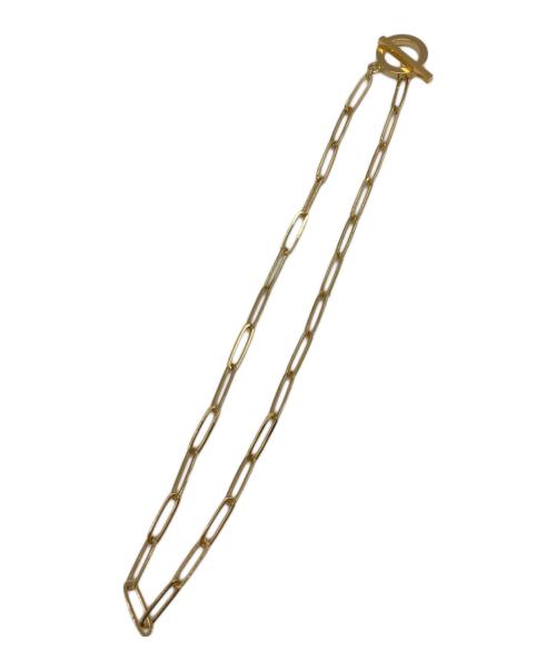 JULYNINE（ジュライナイン）JULYNINE (ジュライナイン) チェーンネックレス ゴールドの古着・服飾アイテム