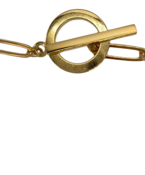 JULYNINE（ジュライナイン）JULYNINE (ジュライナイン) チェーンネックレス ゴールドの古着・服飾アイテム