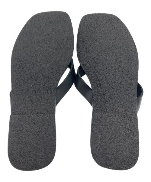 Caminando（カミナンド）Caminando (カミナンド) Caminando THONG FLAT SANDALS ブラック サイズ:6の古着・服飾アイテム