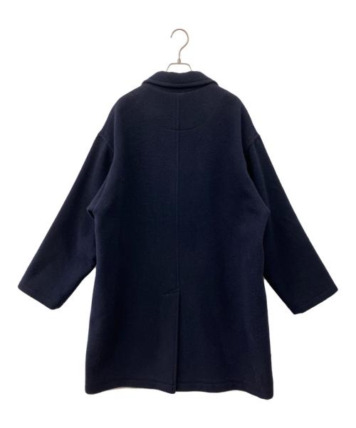 DANTON（ダントン）DANTON (ダントン) ウールライトパイル チェスターコート ネイビー サイズ:40の古着・服飾アイテム