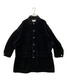 FOLL（フォル）の古着「wardrobe cocoon corduroy half coat」｜ブラック