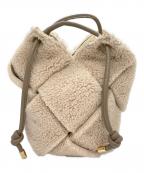 VIOLAd'OROヴィオラドーロ）の古着「エコムートンメッシュトートバッグ」