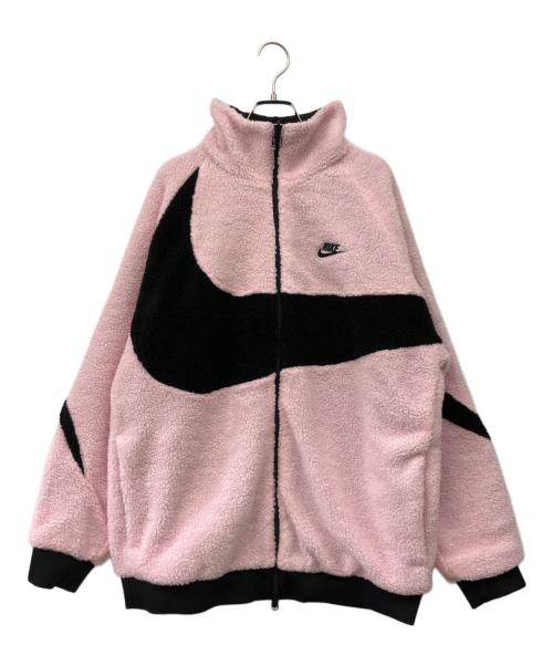 NIKE（ナイキ）NIKE (ナイキ) BIG SWOOSH BOA JACKET ピンク サイズ:XXLの古着・服飾アイテム