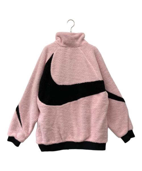NIKE（ナイキ）NIKE (ナイキ) BIG SWOOSH BOA JACKET ピンク サイズ:XXLの古着・服飾アイテム