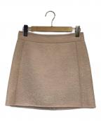 LOUIS VUITTONルイ ヴィトン）の古着「ウールスカート」｜ピンク