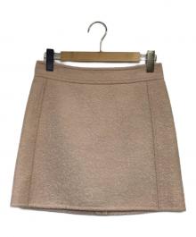 LOUIS VUITTON（ルイ ヴィトン）の古着「ウールスカート」｜ピンク