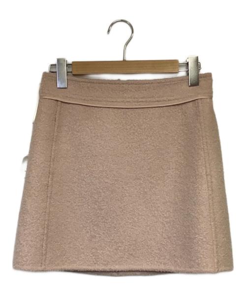 LOUIS VUITTON（ルイ ヴィトン）LOUIS VUITTON (ルイ ヴィトン) ウールスカート ピンク サイズ:36の古着・服飾アイテム