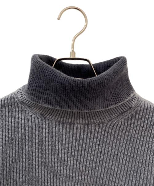 Maison Margiela（メゾンマルジェラ）Maison Margiela (メゾンマルジェラ) タートルネックウールニット グレー サイズ:XSの古着・服飾アイテム