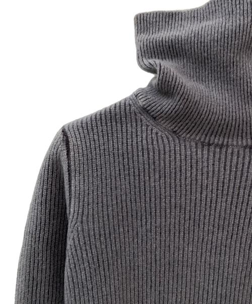 Maison Margiela（メゾンマルジェラ）Maison Margiela (メゾンマルジェラ) タートルネックウールニット グレー サイズ:XSの古着・服飾アイテム
