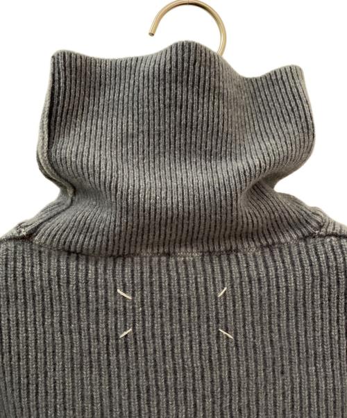 Maison Margiela（メゾンマルジェラ）Maison Margiela (メゾンマルジェラ) タートルネックウールニット グレー サイズ:XSの古着・服飾アイテム