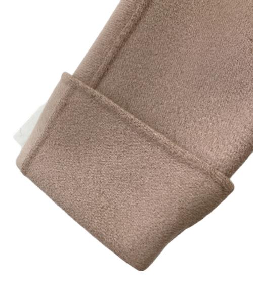 'S Max Mara（エスマックスマーラ）'S Max Mara (エスマックスマーラ) cucito a mano ウール アンゴラ混 ガウンコート ピンク サイズ:6の古着・服飾アイテム