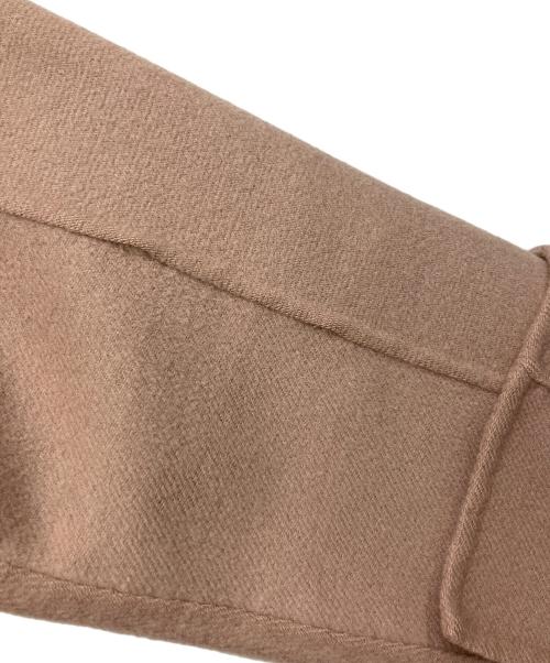 'S Max Mara（エスマックスマーラ）'S Max Mara (エスマックスマーラ) cucito a mano ウール アンゴラ混 ガウンコート ピンク サイズ:6の古着・服飾アイテム