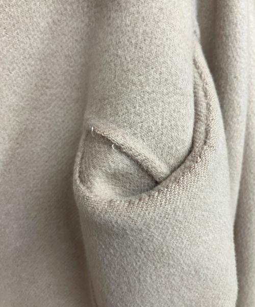 'S Max Mara（エスマックスマーラ）'S Max Mara (エスマックスマーラ) cucito a mano ウール アンゴラ混 ガウンコート ピンク サイズ:6の古着・服飾アイテム