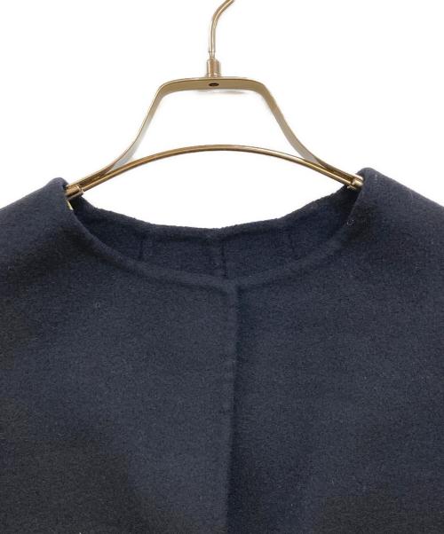 Plage（プラージュ）Plage (プラージュ) ハミルトンノーカラーコート ネイビー サイズ:Fの古着・服飾アイテム