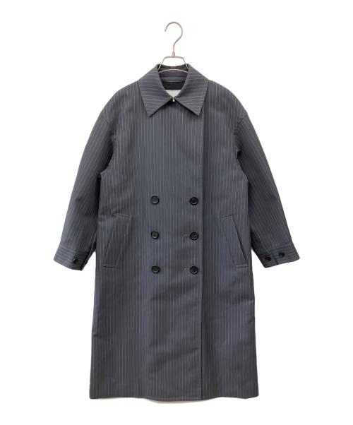 UNTITLED（アンタイトル）UNTITLED (アンタイトル) ピンストオフショルトレンチコート グレー サイズ:2 未使用品の古着・服飾アイテム