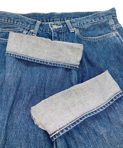 Graphpaper（グラフペーパー）Graphpaper (グラフペーパー) デニムパンツ インディゴ サイズ:1の古着・服飾アイテム