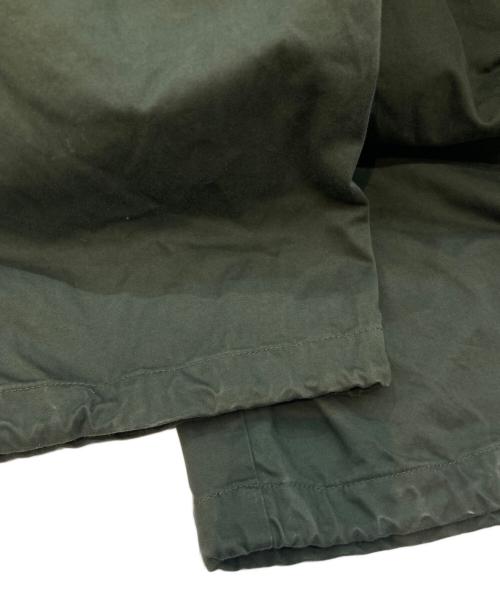 MARKA（マーカ）MARKA (マーカ) OVER PANTS ORGANIC COTTON SATIN BRUSHED オーバーパンツオーガニックコットンサテンブラッシュド M23C-03PT01C グリーン サイズ:1の古着・服飾アイテム