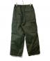 MARKA (マーカ) OVER PANTS ORGANIC COTTON SATIN BRUSHED オーバーパンツオーガニックコットンサテンブラッシュド M23C-03PT01C グリーン サイズ:1：10000円