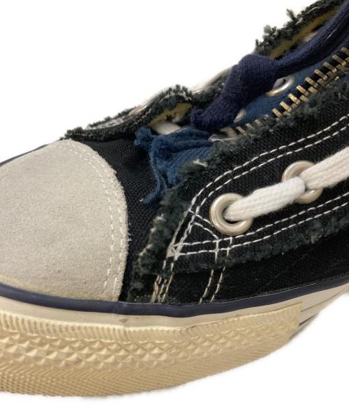 YSTRDY'S TMRRW（イエスタデイズトゥモロウ）YSTRDY'S TMRRW (イエスタデイズトゥモロウ) ハイカットスニーカー ブラック サイズ:27㎝の古着・服飾アイテム