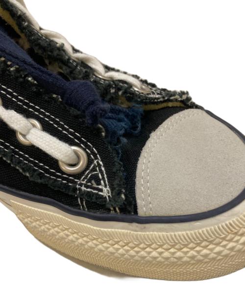 YSTRDY'S TMRRW（イエスタデイズトゥモロウ）YSTRDY'S TMRRW (イエスタデイズトゥモロウ) ハイカットスニーカー ブラック サイズ:27㎝の古着・服飾アイテム