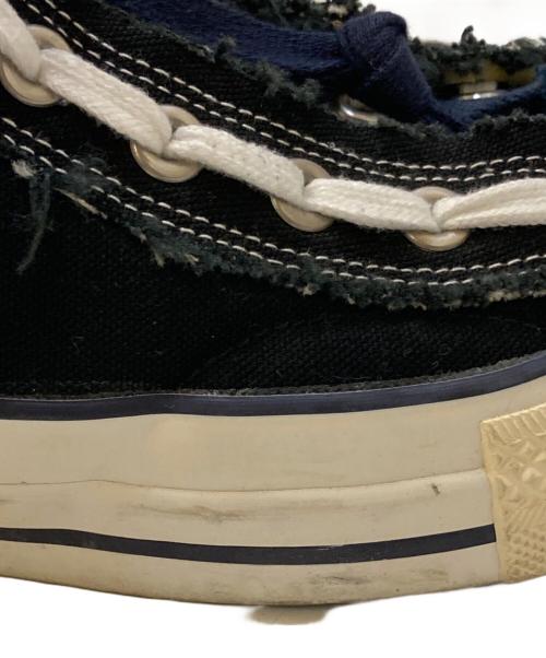 YSTRDY'S TMRRW（イエスタデイズトゥモロウ）YSTRDY'S TMRRW (イエスタデイズトゥモロウ) ハイカットスニーカー ブラック サイズ:27㎝の古着・服飾アイテム