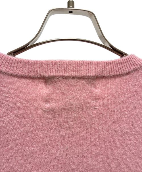 extreme cashmere（エクストリーム カシミア）extreme cashmere (エクストリーム カシミア) n°53 crew hop/カシミヤニット ピンク サイズ:FREEの古着・服飾アイテム