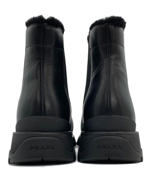 PRADA SPORTS（プラダスポーツ）PRADA SPORTS (プラダスポーツ) サイドゴアブーツ ブラック サイズ:37　1/2の古着・服飾アイテム