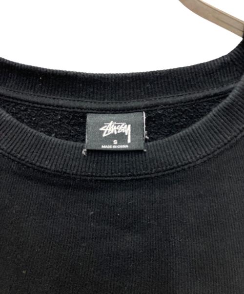 stussy（ステューシー）stussy (ステューシー) stussy　Logo Crew Sweat ブラック サイズ:SIZE Sの古着・服飾アイテム
