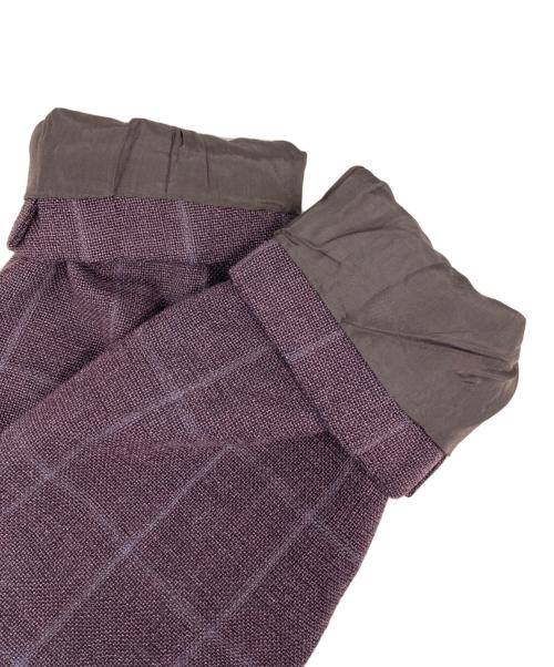 ARMANI COLLEZIONI（アルマーニ コレツィオーニ）ARMANI COLLEZIONI (アルマーニ コレツィオーニ) テーラードジャケット パープル サイズ:54の古着・服飾アイテム