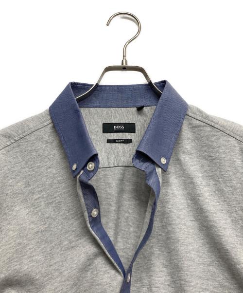 BOSS HUGO BOSS（ボス ヒューゴボス）BOSS HUGO BOSS (ボス ヒューゴボス) スウェットシャツ グレー サイズ:43の古着・服飾アイテム