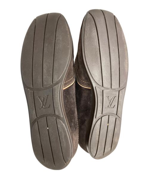 LOUIS VUITTON（ルイ ヴィトン）LOUIS VUITTON (ルイ ヴィトン) モノグラム スエード レザー ローカット スニーカー ブラウン サイズ:9の古着・服飾アイテム